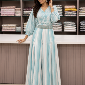 blue gown for women