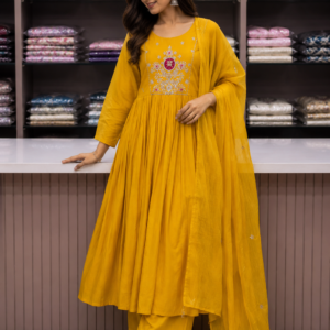 mustard yellow kurti for women