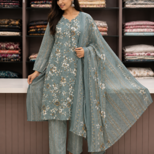 blue kurti for women