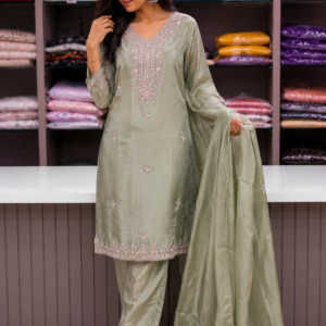 green kurti for women